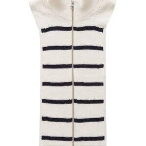 Veronica Beard Cream Knit Dickey